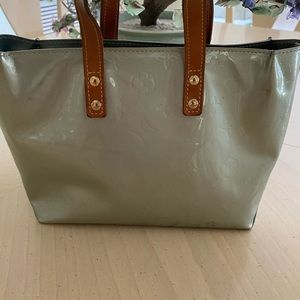 Louis Vuitton Vernis Reade PM Gray/silver tote